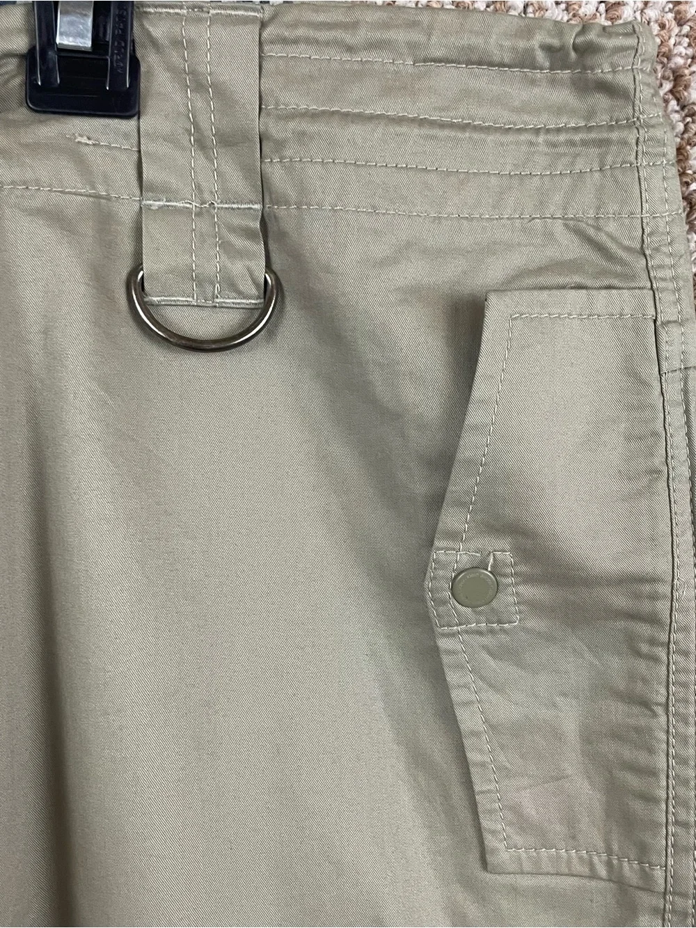 Vintage Y2K Cargo Pants Men's 36x32 Baggy Wide Leg Pockets Deadstock NWT C18